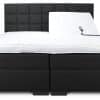 zwarte elektrische boxspring Florence luxury