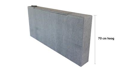 Voetbord met tv lift deluxe hoogte