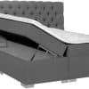 boxspring met opbergruimte Romantic grijs