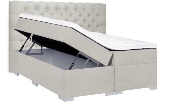 boxspring met opbergruimte Romantic beige