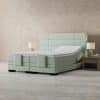 Elektrische boxspring luxury monaco met rem groen