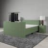 Boxspring XXL met tv-lift groen