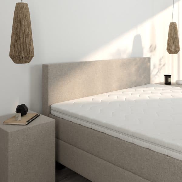 Boxspring luxury gevene met tv-lift hoofdbord