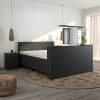 Boxspring luxury gevene met tv-lift zwart