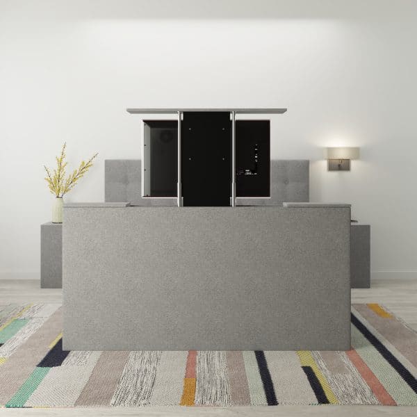 Boxspring Luxury Lissabon met TV-lift vooraanzicht