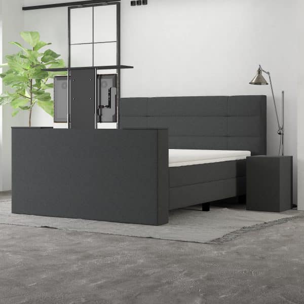 Boxspring Luxury Monaco met TV-lift in setting