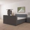Boxspring BIG met TV-lift Antraciet