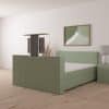Boxspring BIG met TV-lift Groen