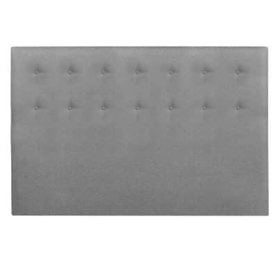 Hoofdbord modern stof vooraanzicht