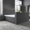 Boxspring BIG Mondriaan met TV-lift Velvet Antraciet