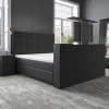 Boxspring BIG Mondriaan met TV-lift Velvet Zwart