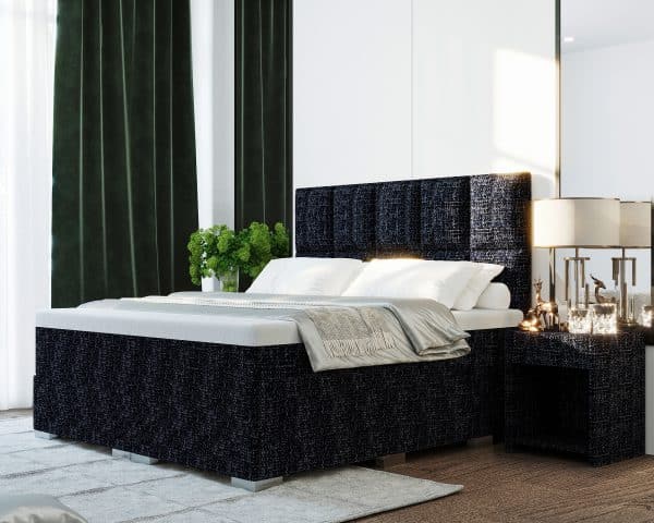 Mondriaan teddy blauw