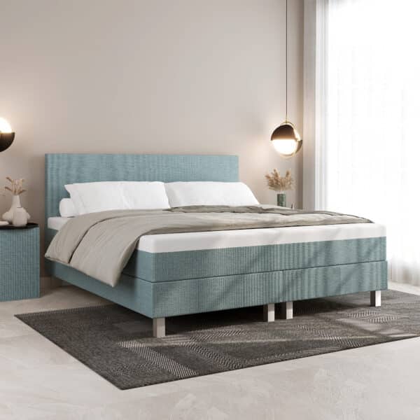Emma Boxspring Vitaal blauw